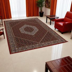 Covor acrilic cu model Bidjar - bordo 160x230