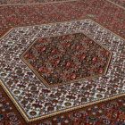 Covor acrilic cu model Bidjar - bordo 160x230