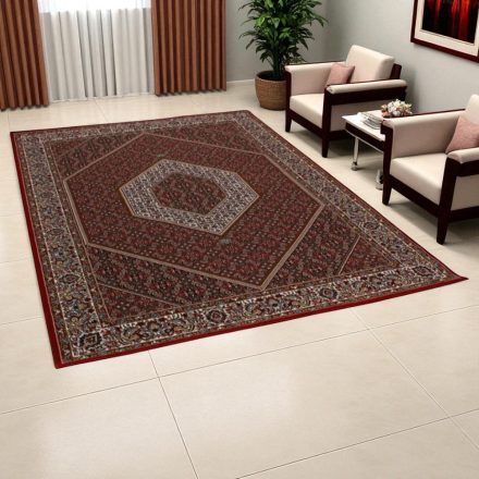 Covor Persan burgundy BIDJAR 200x300 covor living de calitate în acrilic