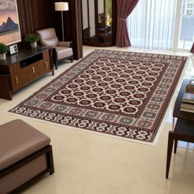 Covor acrilic cu model Bokhara - bej 200x300