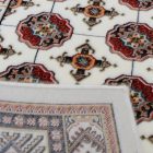 Covor Persan bej Bokhara 60x90 covor acrilic de calitate