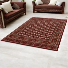 Covor acrilic cu model Bokhara - bordo 160x230