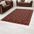 Covor acrilic cu model Bokhara - bordo 160x230