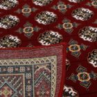 Covor acrilic cu model Bokhara - bordo 80x120