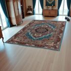 Covor Persan albastru TABRIZ 140x200 covor acrilic de calitate