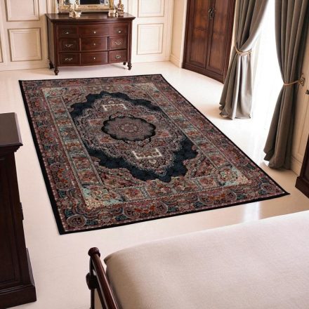 Covor Persan albastru TABRIZ 140x200 covor exclusiv pentru living sau dormitor