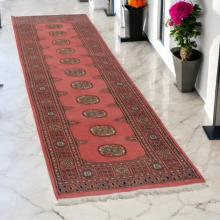 Covor traversa Bukhara 74x247 covor pakistanez lucrat manual pentru hol