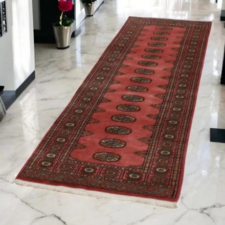 Covor traversa Bukhara 76x242 covor pakistanez lucrat manual pentru hol