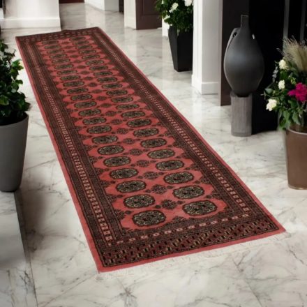 Covor traversa Bukhara 80x302 covor pakistanez lucrat manual pentru hol