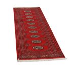 Covor traversa Bukhara 63x196 covor pakistanez lucrat manual pentru hol