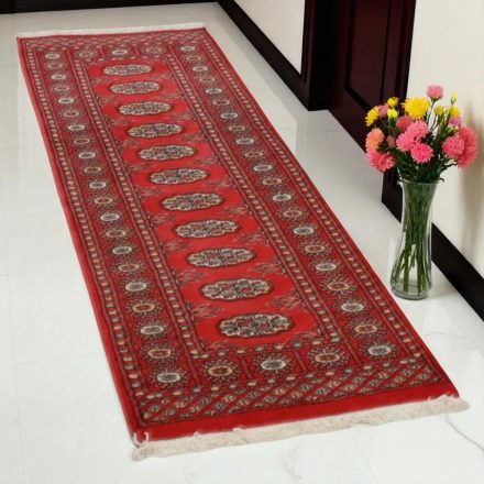 Covor traversa Bukhara 63x180 covor pakistanez lucrat manual pentru hol