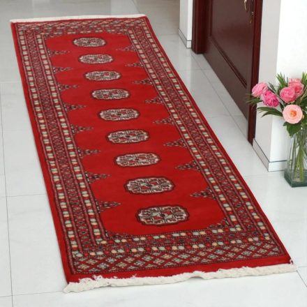 Covor traversa Bukhara 63x178 covor pakistanez lucrat manual pentru hol