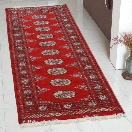 Covor traversa Bukhara 63x181 covor pakistanez lucrat manual pentru hol