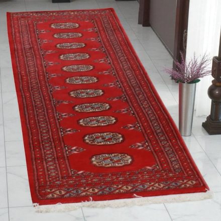 Covor traversa Bukhara 63x183 covor pakistanez lucrat manual pentru hol