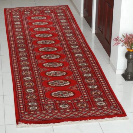 Covor traversa Bukhara 63x179 covor pakistanez lucrat manual pentru hol
