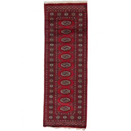 Covor traversa Bukhara 64x184 covor pakistanez lucrat manual pentru hol