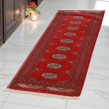 Covor traversa Bukhara 63x183 covor pakistanez lucrat manual pentru hol