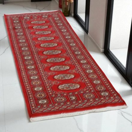 Covor traversa Bukhara 64x177 covor pakistanez lucrat manual pentru hol
