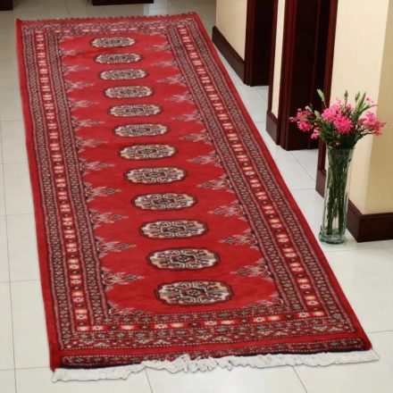 Covor traversa Bukhara 63x189 covor pakistanez lucrat manual pentru hol