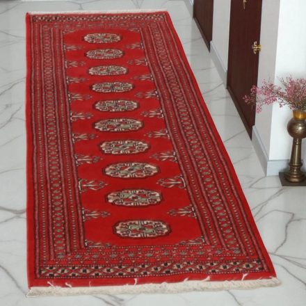 Covor traversa Bukhara 63x193 covor pakistanez lucrat manual pentru hol