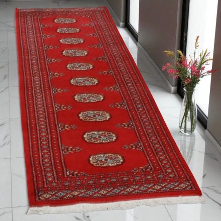 Covor traversa Bukhara 65x203 covor pakistanez lucrat manual pentru hol