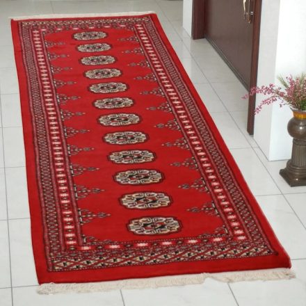 Covor traversa Bukhara 64x191 covor pakistanez lucrat manual pentru hol
