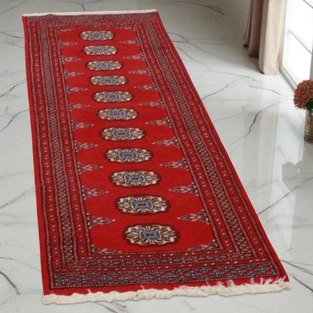 Covor traversa Bukhara 62x187 covor pakistanez lucrat manual pentru hol