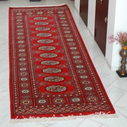 Covor traversa Bukhara 64x183 covor pakistanez lucrat manual pentru hol