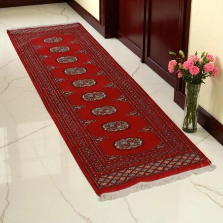Covor traversa Bukhara 64x179 covor pakistanez lucrat manual pentru hol