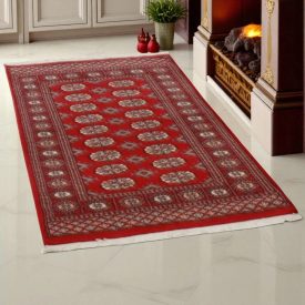 Covor pakistanez Bukhara 95x152 covor oriental lucrat manual