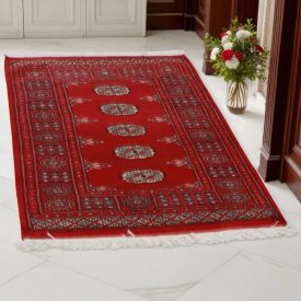 Covor pakistanez Bukhara 79x124 covor oriental lucrat manual