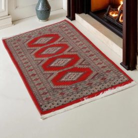 Covor pakistanez Jaldar 71x129 covor oriental lucrat manual