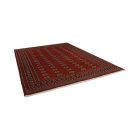 Covor mare oriental burgundy Bokhara 244x336 covor de living manual pakistanez