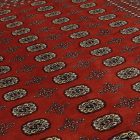 Covor mare oriental burgundy Bokhara 244x336 covor de living manual pakistanez