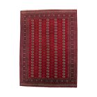 Covor mare oriental burgundy Bokhara 278x372 covor de living manual pakistanez