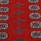 Covor mare oriental burgundy Bokhara 278x372 covor de living manual pakistanez