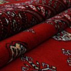 Covor mare oriental burgundy Bokhara 278x372 covor de living manual pakistanez