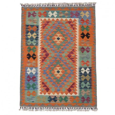 Covor kilim Chobi 91x121 kilim din lână țesut manual