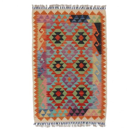 Covor kilim Chobi 86x129 kilim din lână țesut manual