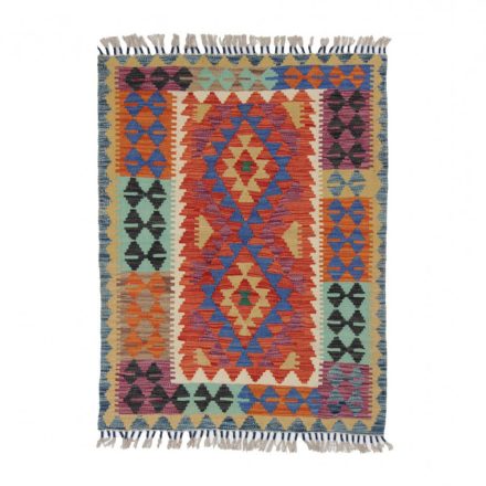 Covor kilim Chobi 91x118 kilim din lână țesut manual