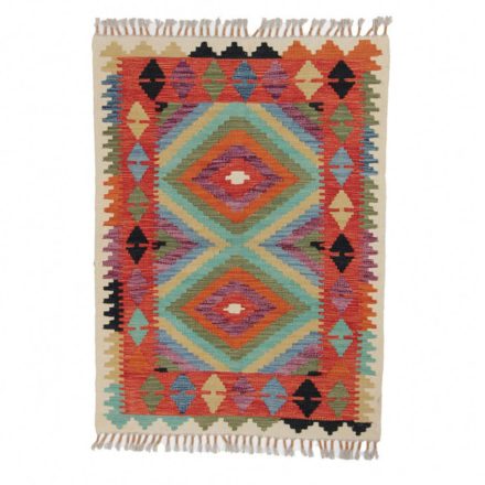 Covor kilim Chobi 84x115 kilim din lână țesut manual