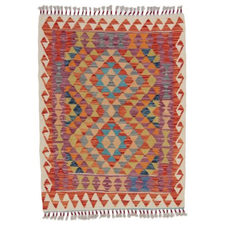 Covor kilim Chobi 92x120 kilim din lână țesut manual