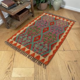 Covor Kilim Maimana 83x118 Kilim etnic țesut manual