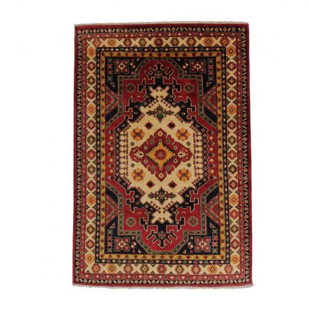 Covor oriental din lână burgundy Kargai 199x292 covor manual pentru living sau dormitor