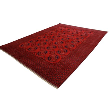 Covor mare Afgan burgundy Elephant Foot 300x404 covor lucrat manual pentru living