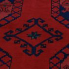 Covor mare Afgan burgundy Elephant Foot 300x404 covor lucrat manual pentru living