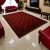 Covor afgan din lână burgundy Ersari 253x343 covor manual pentru living sau dormitor