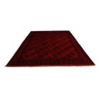 Covor afgan din lână burgundy Ersari 253x343 covor manual pentru living sau dormitor