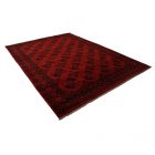 Covor afgan din lână burgundy Ersari 253x343 covor manual pentru living sau dormitor