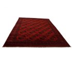 Covor afgan din lână burgundy Ersari 253x343 covor manual pentru living sau dormitor